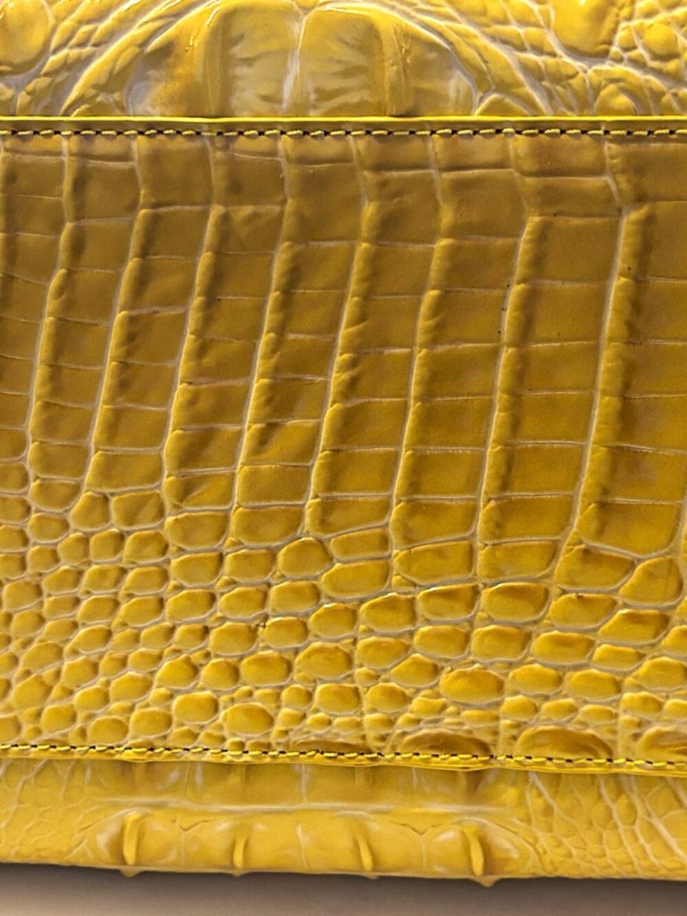 Brahmin Priscilla Satchel Sunflower Astaire - Picture 6 of 6